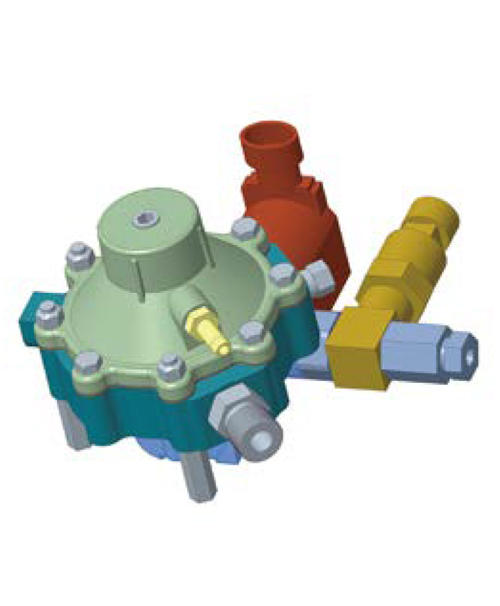 CNG/LNG高壓減壓閥<br><span>CNG/LNG High Pressure Relief Valve</span>